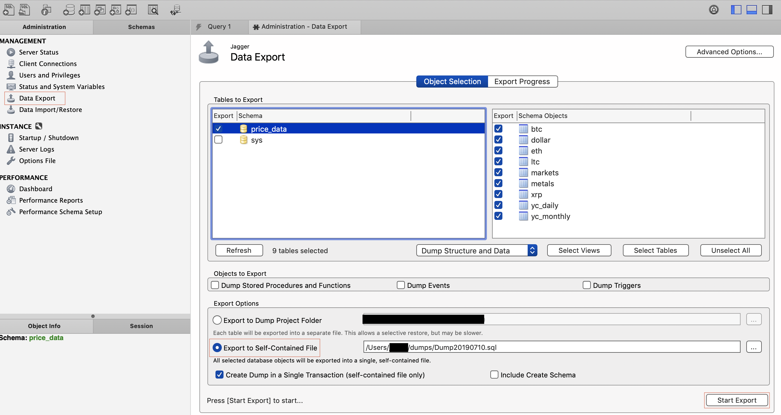 add data into mysql database workbench